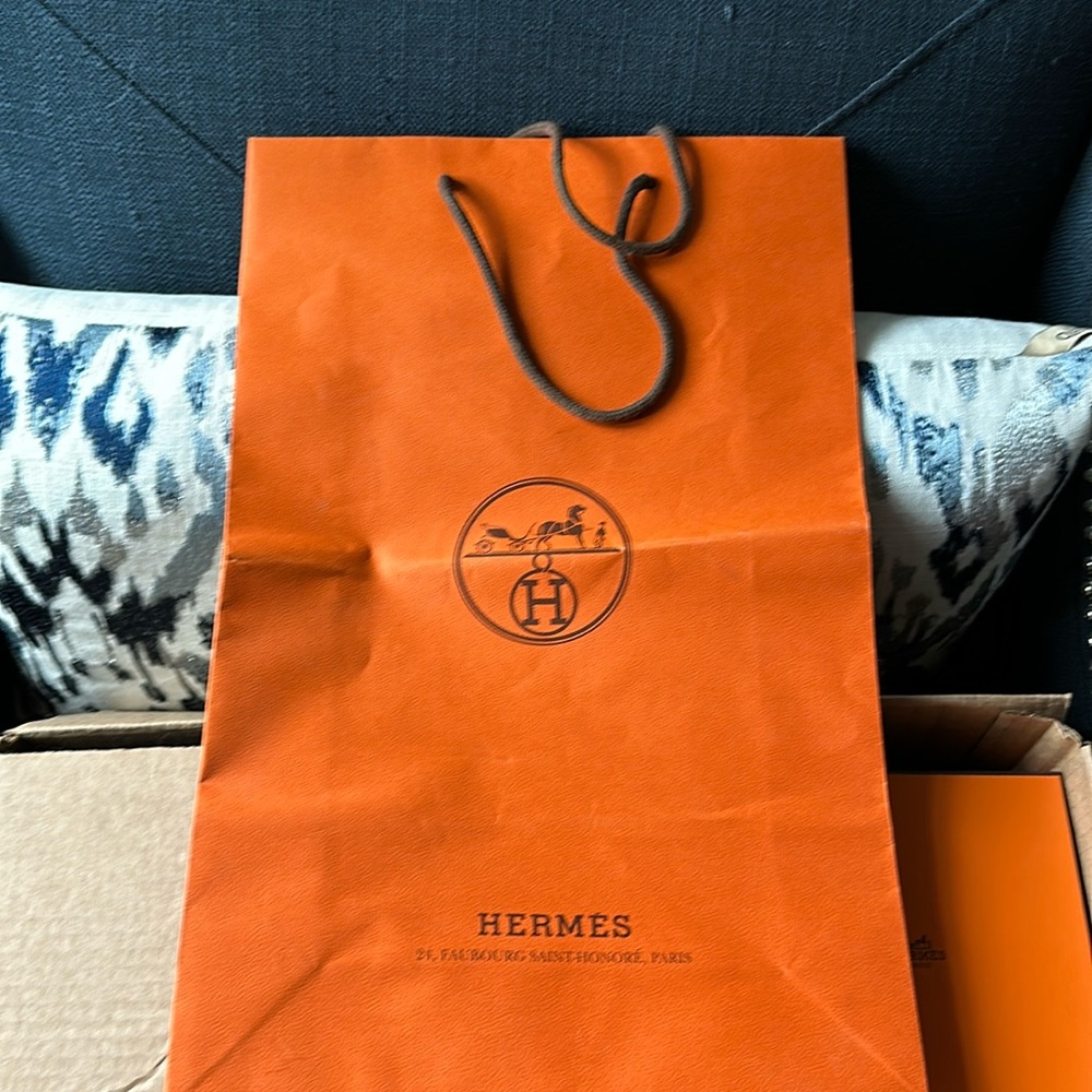 HERMES Shopping Bag-Good Condition!